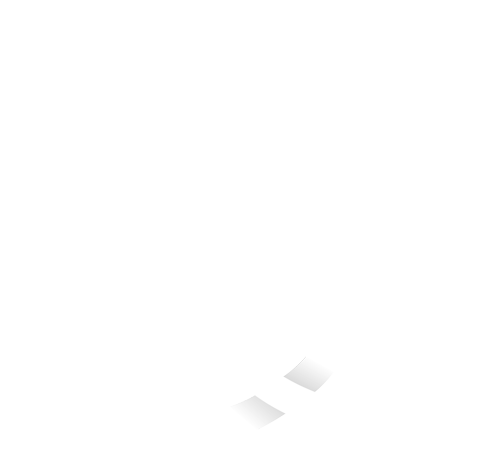 Белый знак Q на тёмном